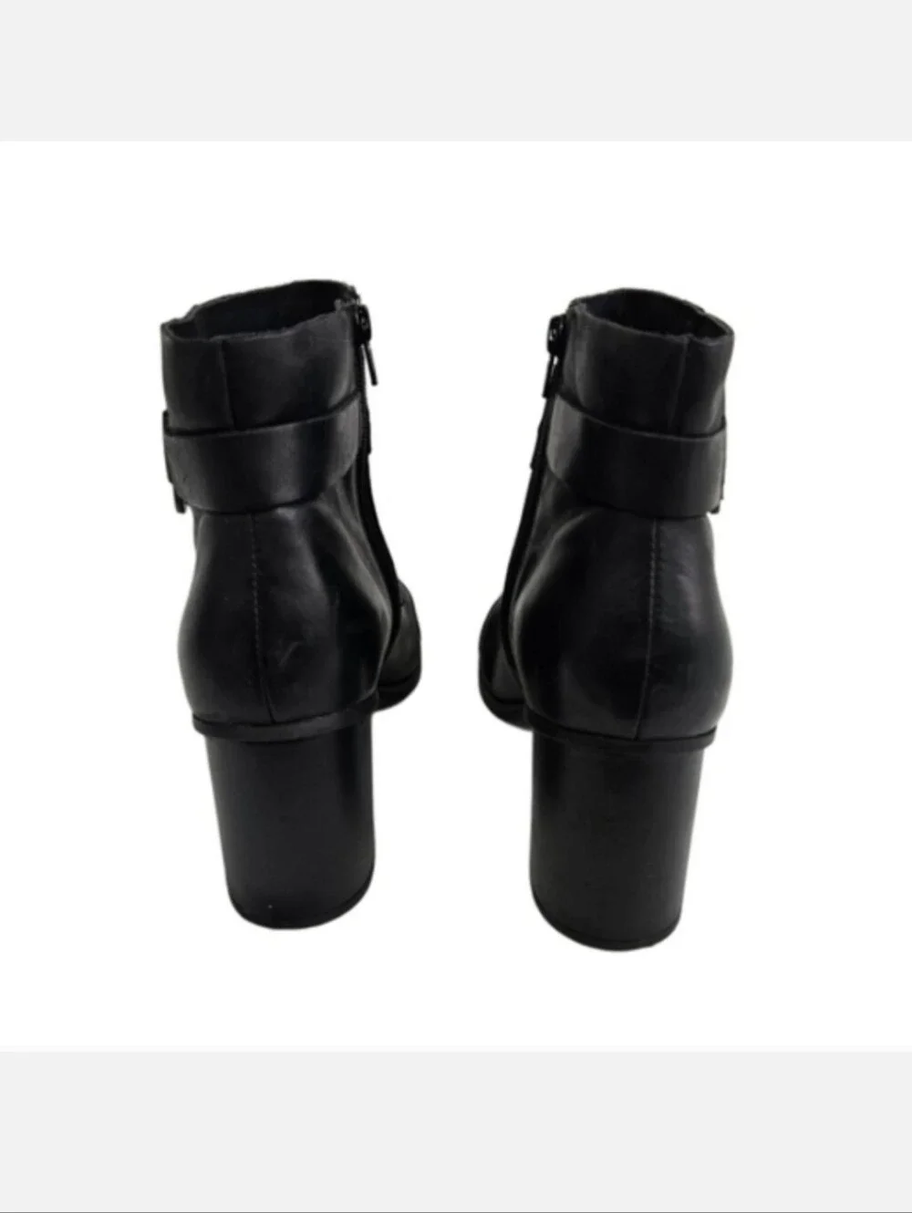 Kork-Ease DECOLA Leather Ankle Boots in Matte Black